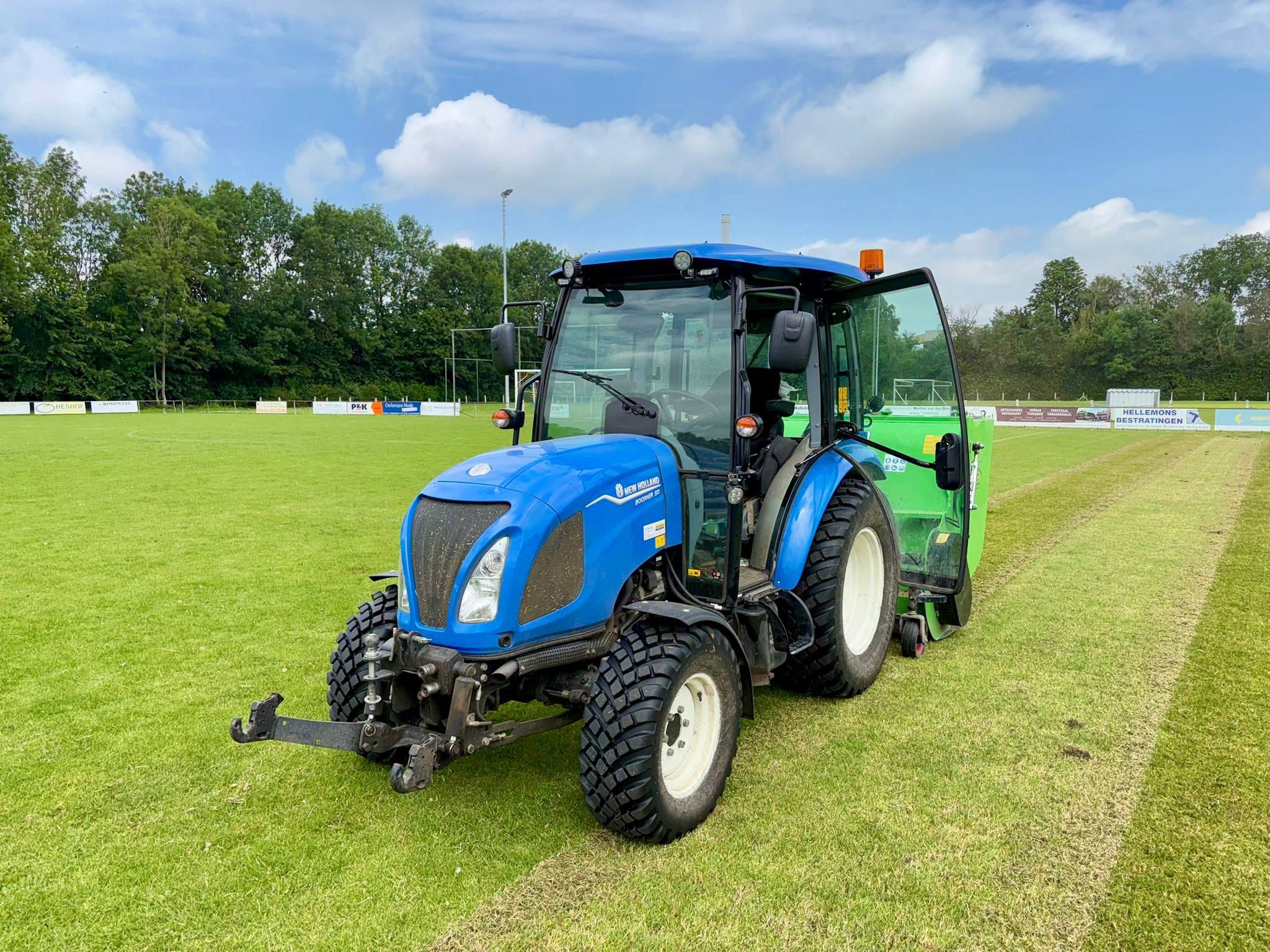 Klusdag op het sportpark