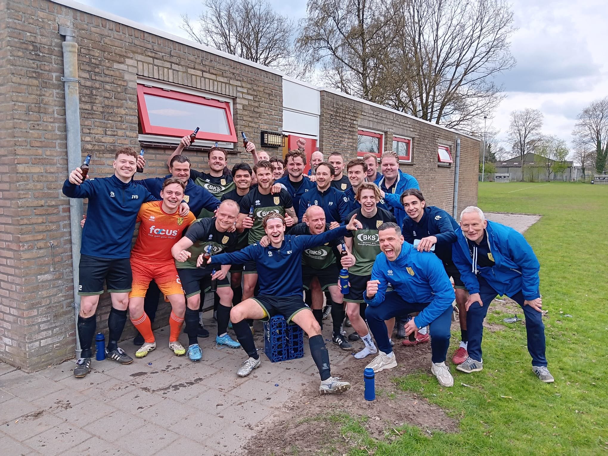 Overtuigende 1-4 zege bij ODIO in de voorbereiding